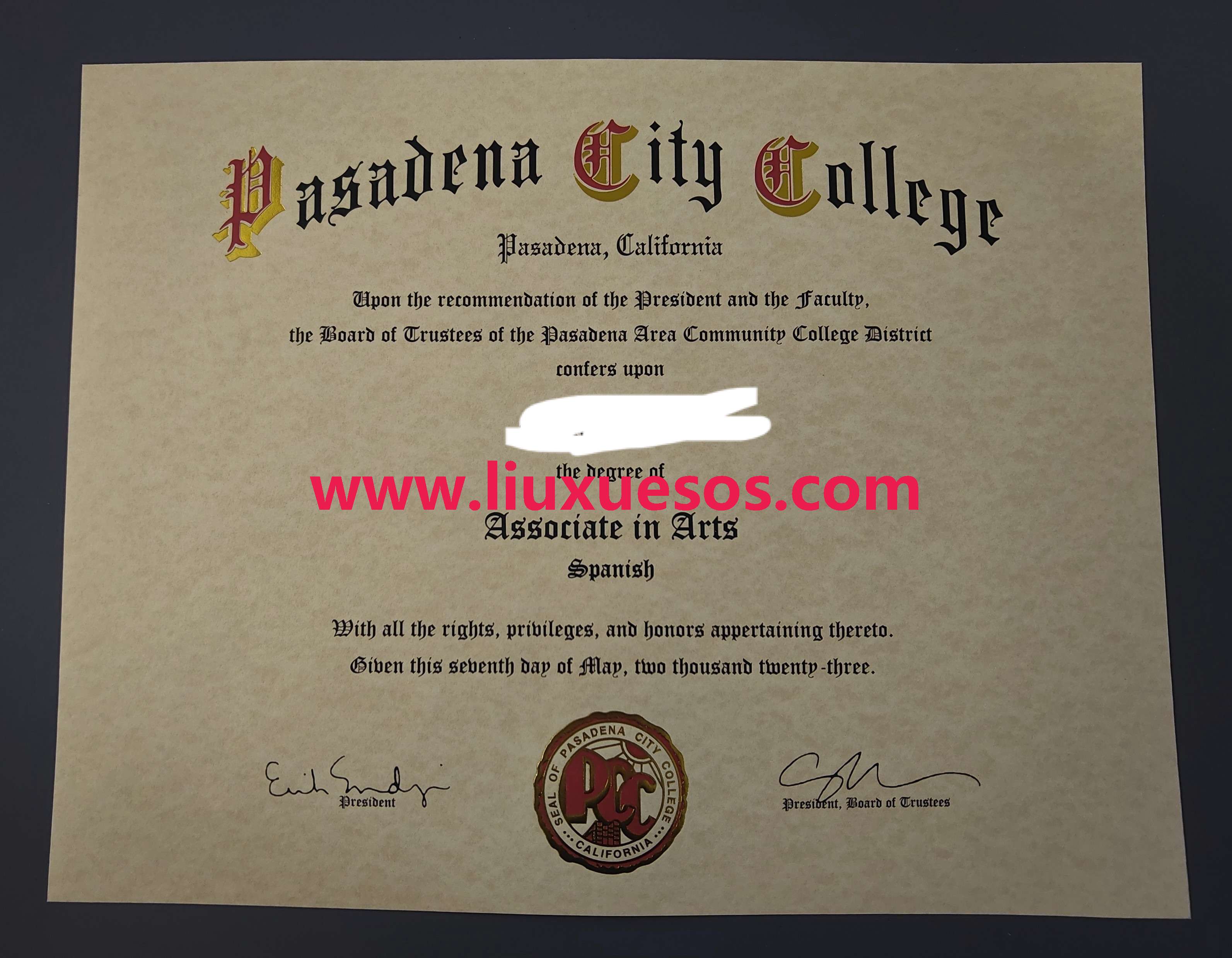 美国帕萨迪纳城市学院（简称PCC）.png